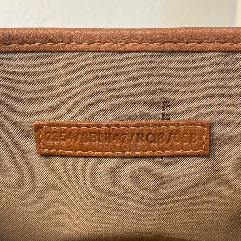FENDI Zucchino Canvas Shoulder Bag Mini Tote - Picture 14 of 15